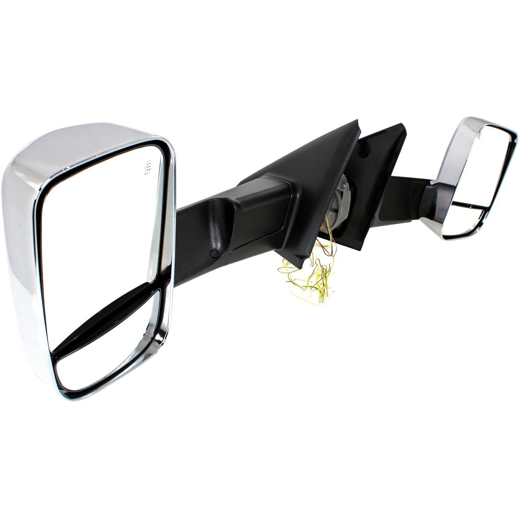 Tow Mirror Set for Dodge Ram 1500 (2002–2009) Power Heated Lights