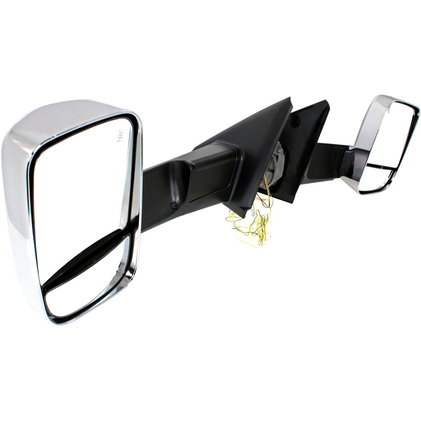 Tow Mirror Set for Dodge Ram 1500 (2002–2009) Power Heated Lights