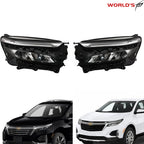 Full LED Headlights for Chevy Equinox (2022–2024) Chrome Housing