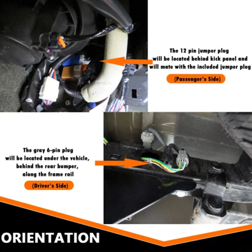 Trailer Wiring Harness for Nissan Frontier, Pathfinder, Xterra, Suzuki (2005-2023)
