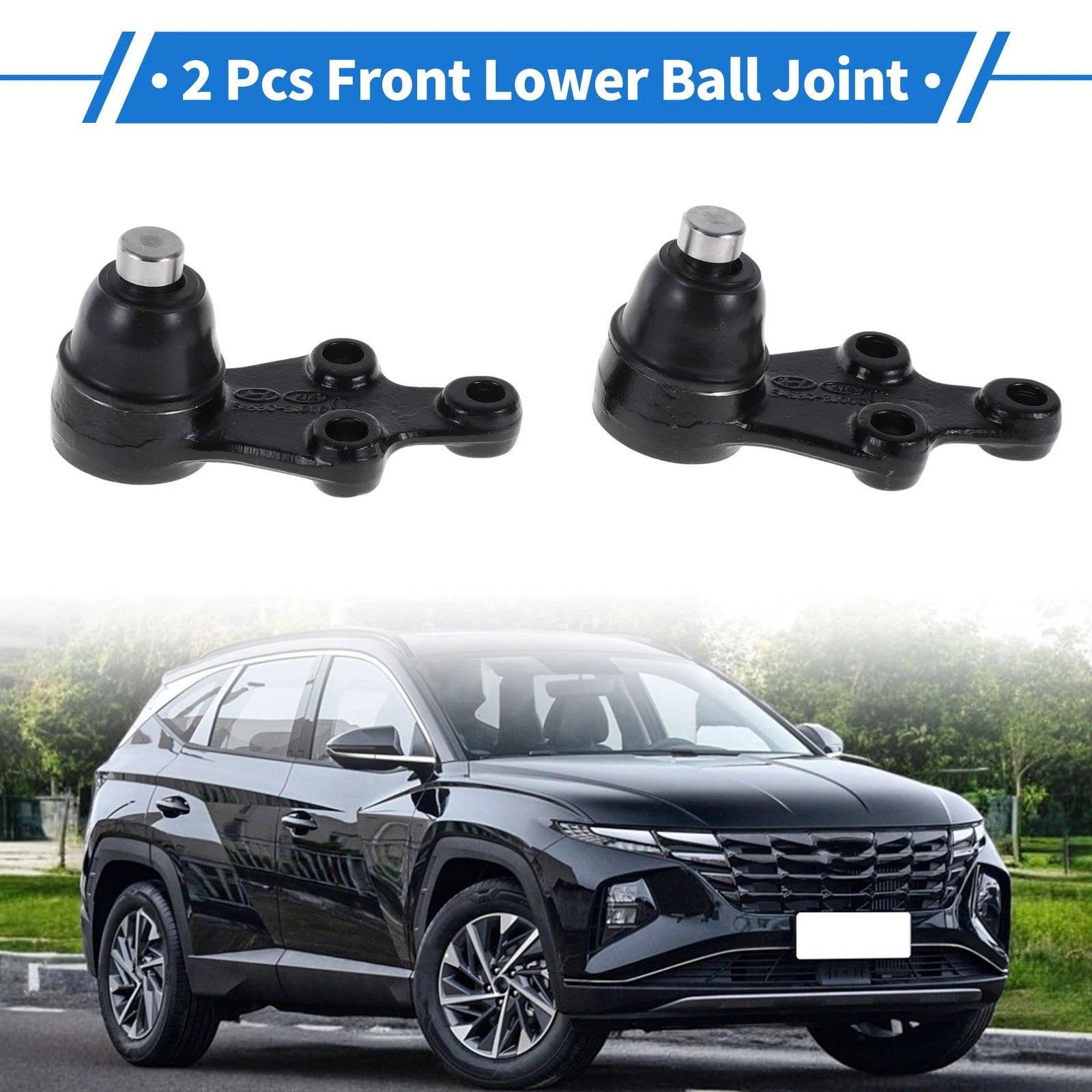 2X Front Lower Ball Joints for Hyundai Veracruz (2007–2012) No.K500073/545303J000