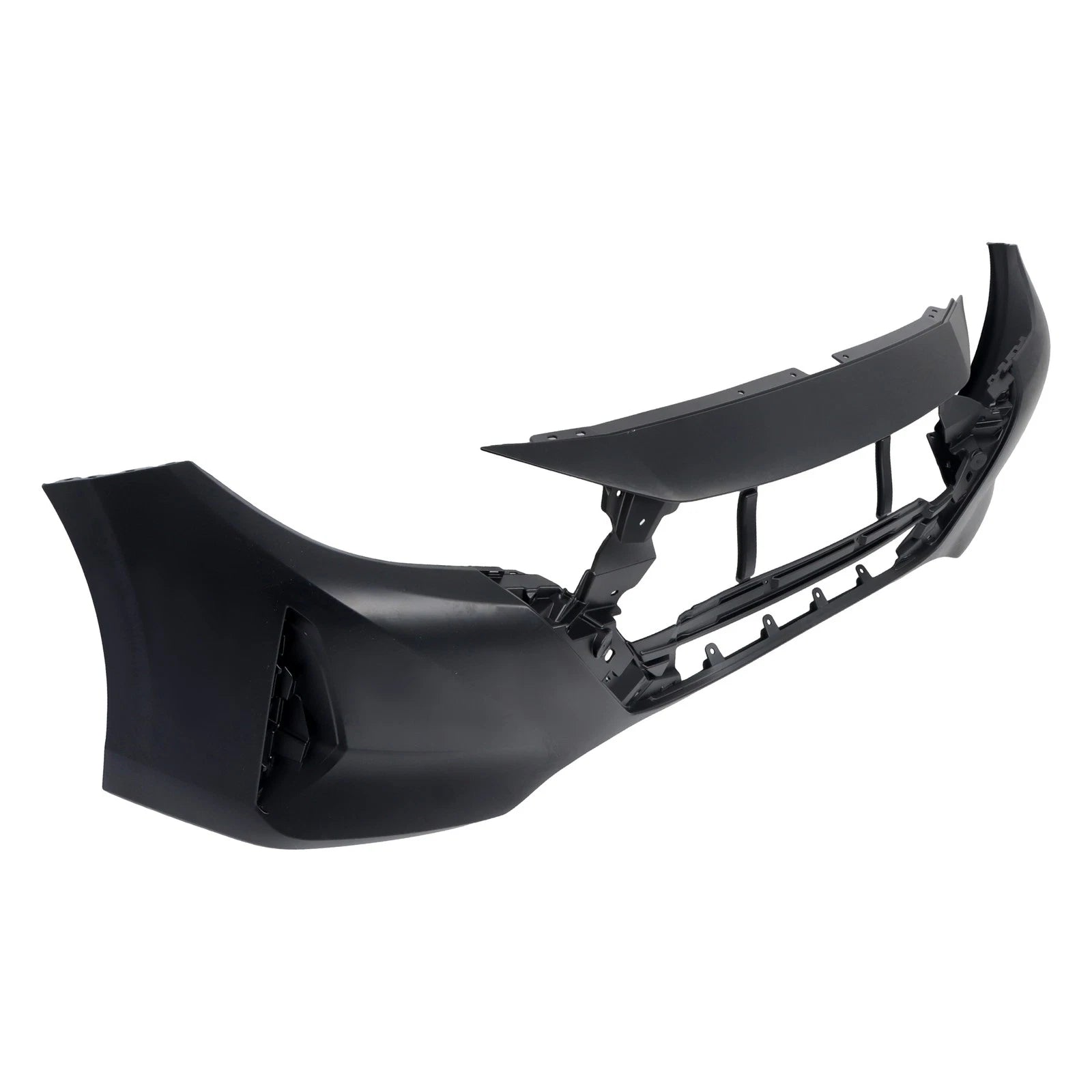 Front Bumper Cover for Nissan Sentra S/SV/SR (2024) Black Primed Plastic