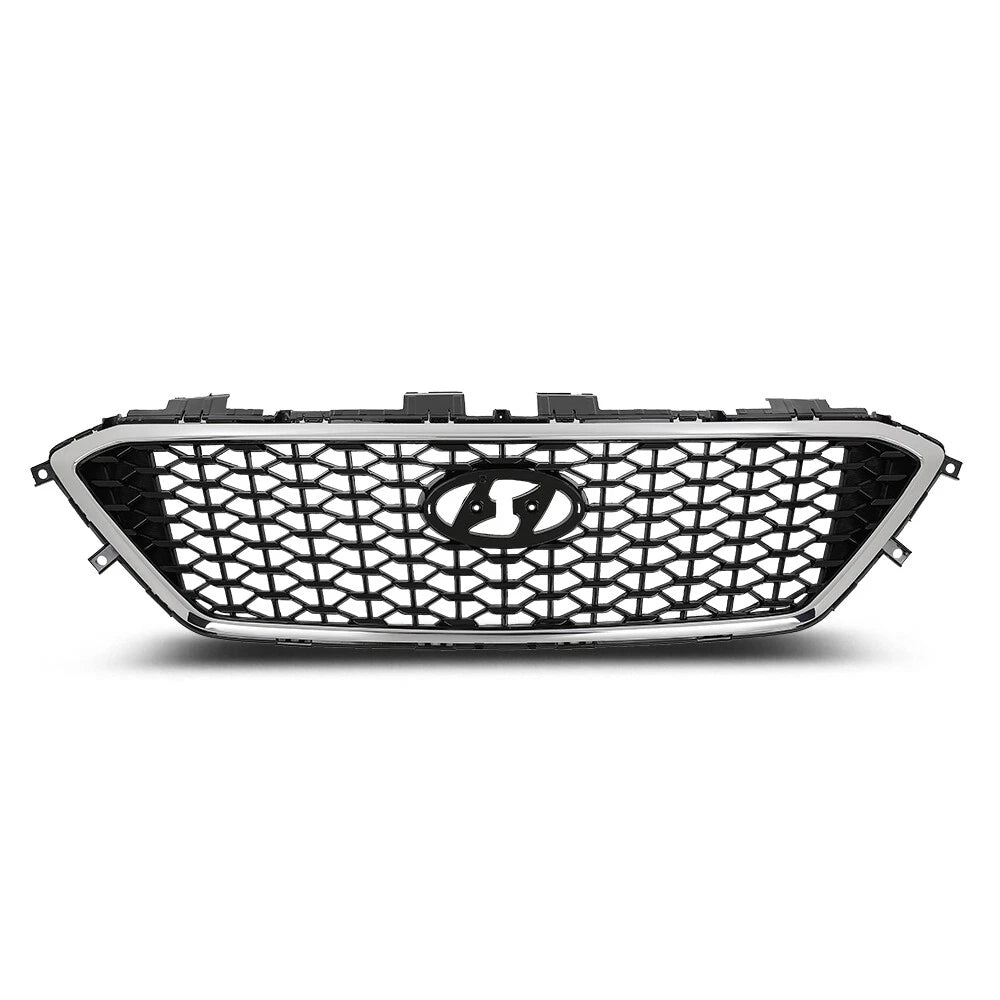 Front Bumper Upper Grille for Hyundai Sonata (2015–2017)