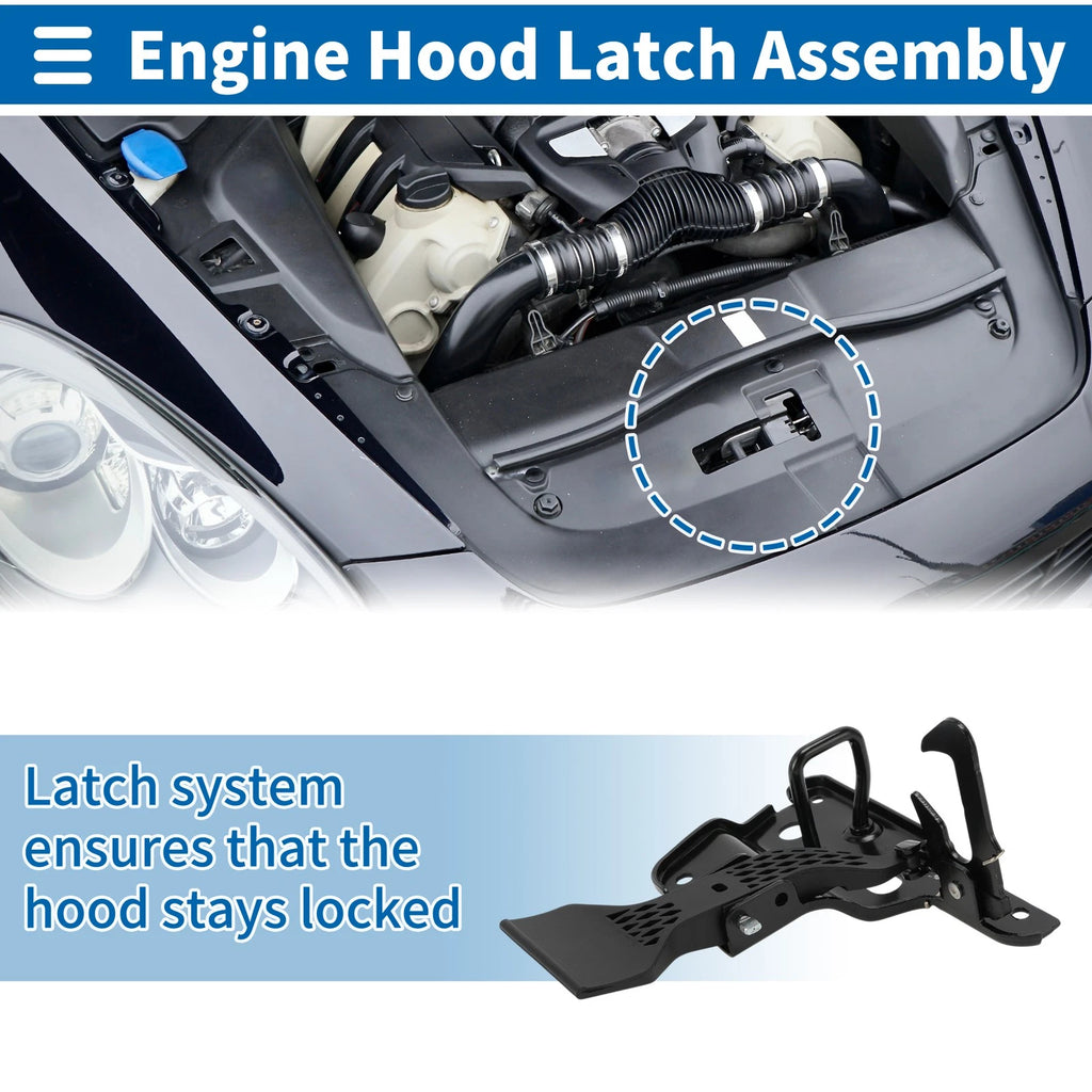 Hood Latch Assembly for Audi A4 (2005–2008) No. 8E0823480