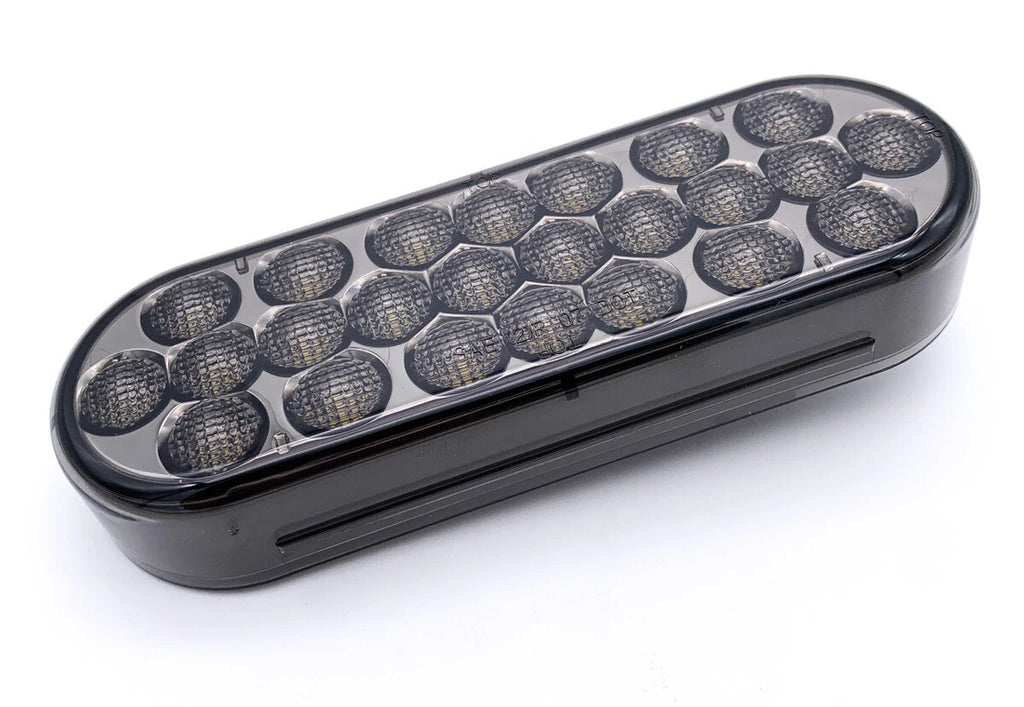 LED Reverse Backup Lights Smoked Lens 6 Inch Pair for Pickup Truck (2000–2026)