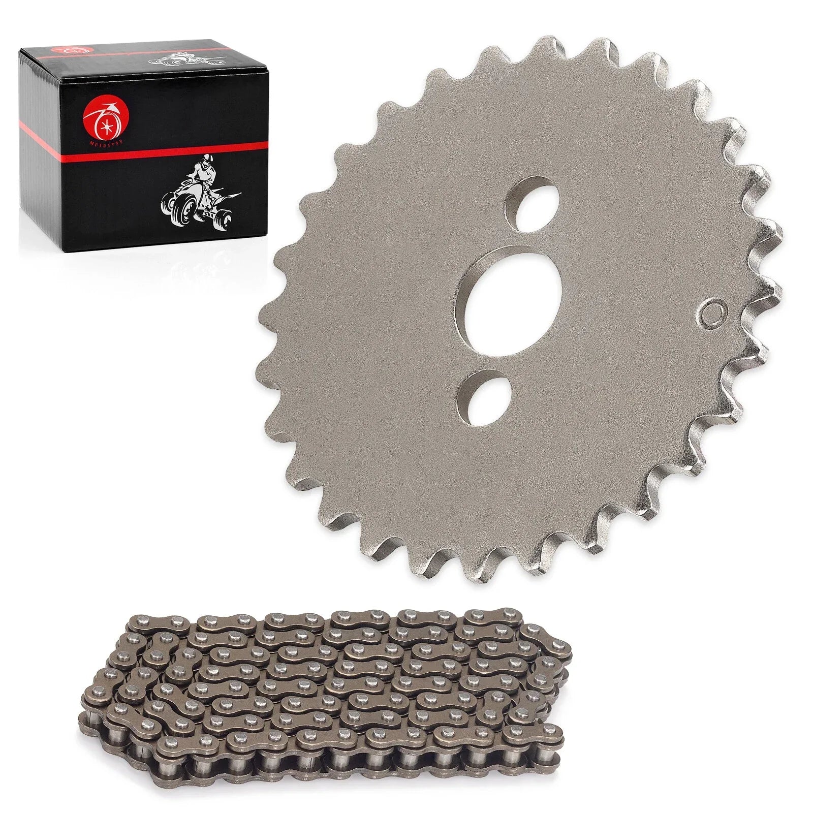 Camshaft Sprocket 28T & Timing CHAIN For Honda XR80 XR80R XL80S (1979–1999)