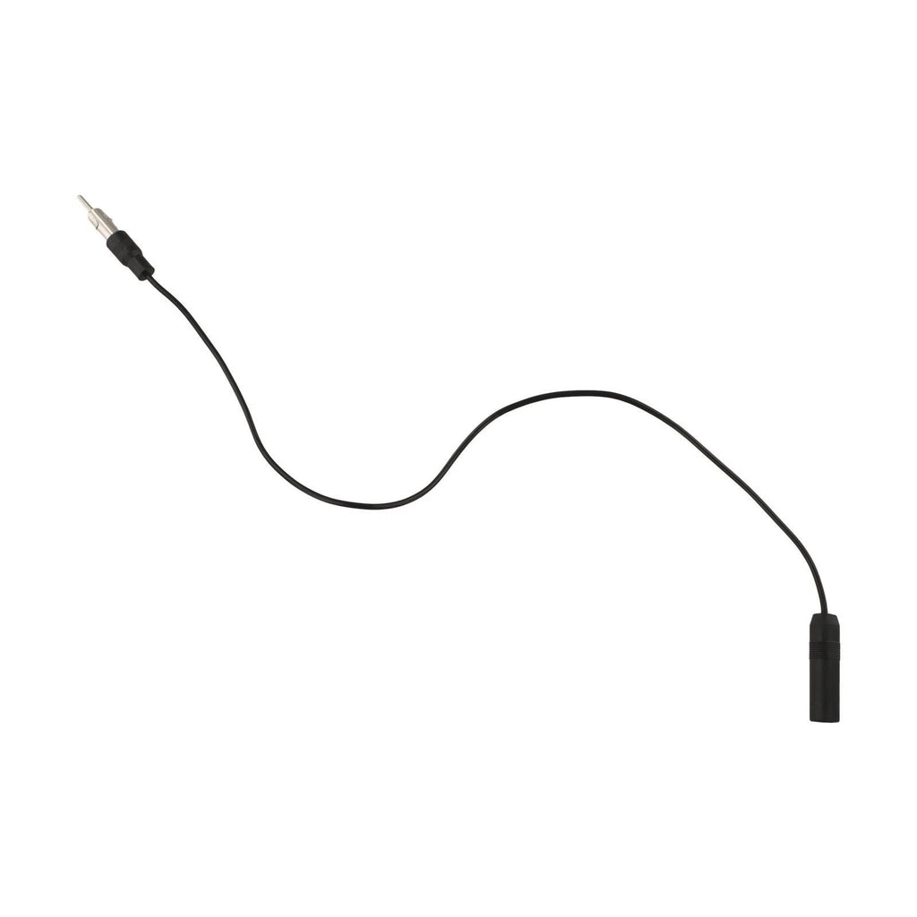 Car Radio Extension Cord for Universal Fit (50cm) - Black ABS
