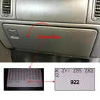 Driver Bottom Seat Cover for Chevy Tahoe/Suburban/Silverado 1500 (2003–2006)