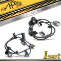 2X Rear ABS Wheel Speed Sensors for Mitsubishi L200 (2010–2011)