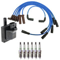 Set of 6 Hitachi Ignition Coils & NGK G-Power Spark Plugs for Jimmy S10 (1994–2005)