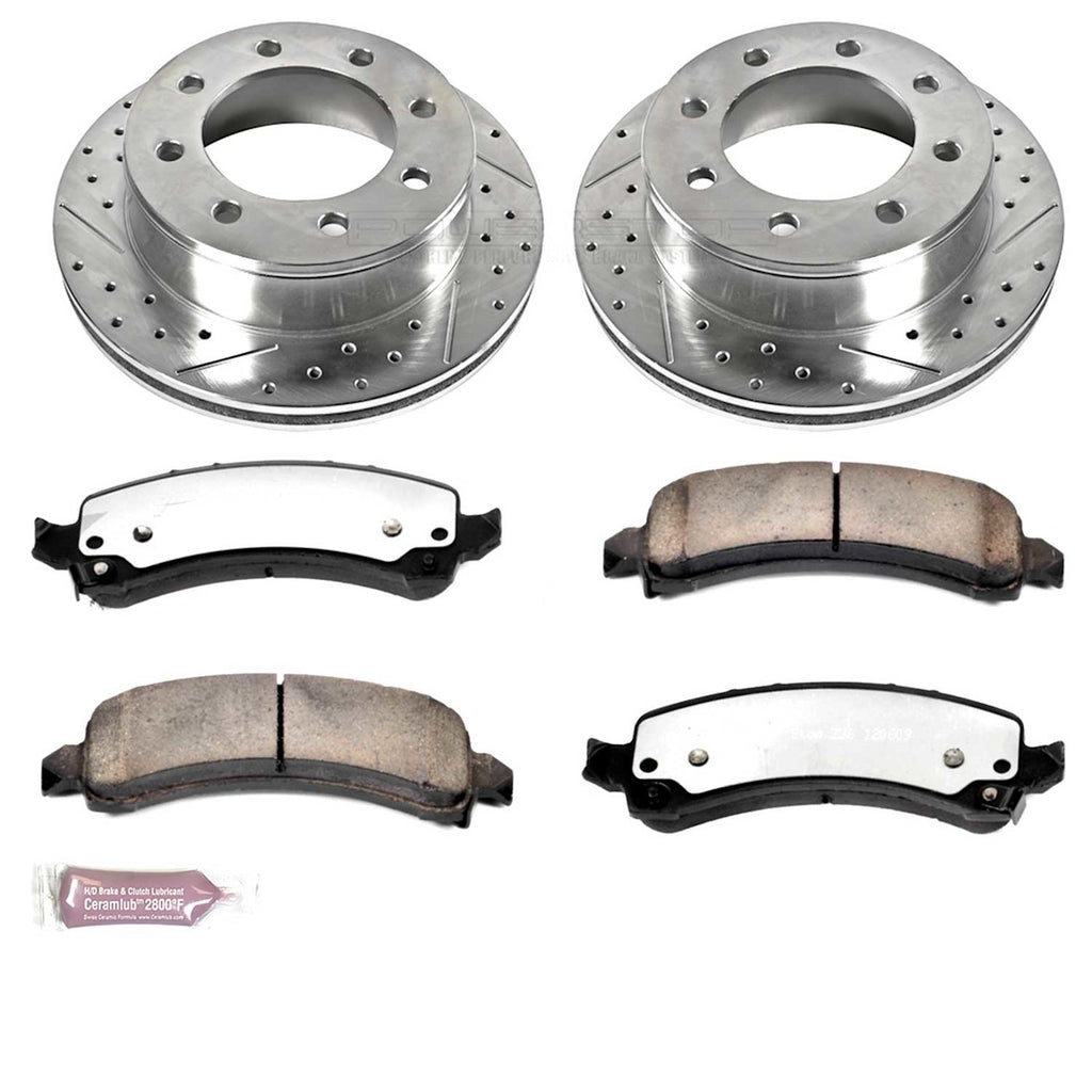 2X Brake Disc and Pad Kit for Chevy SaVana