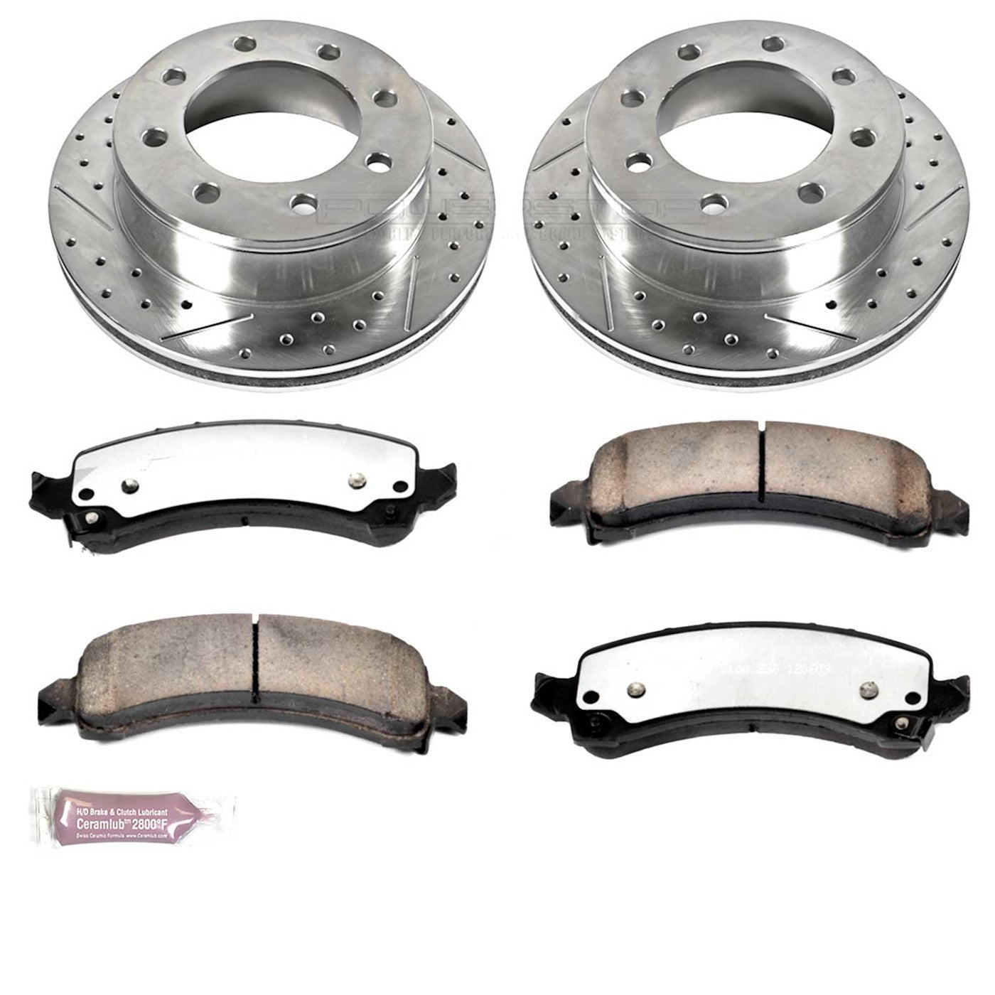 2X Brake Disc and Pad Kit for Chevy SaVana