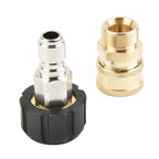 Pressure Washer Adapter Set 14mm 15mm for Hose and Pump (5000 PSI)