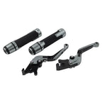 Titan Extendable Brake Clutch Levers Grips Set for BMW F650GS (2002-2007)