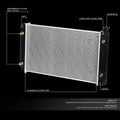Aluminum Radiator for Chevy/GMC C/K Truck 4.3L/5.0L (1996–1999) DPI 1790