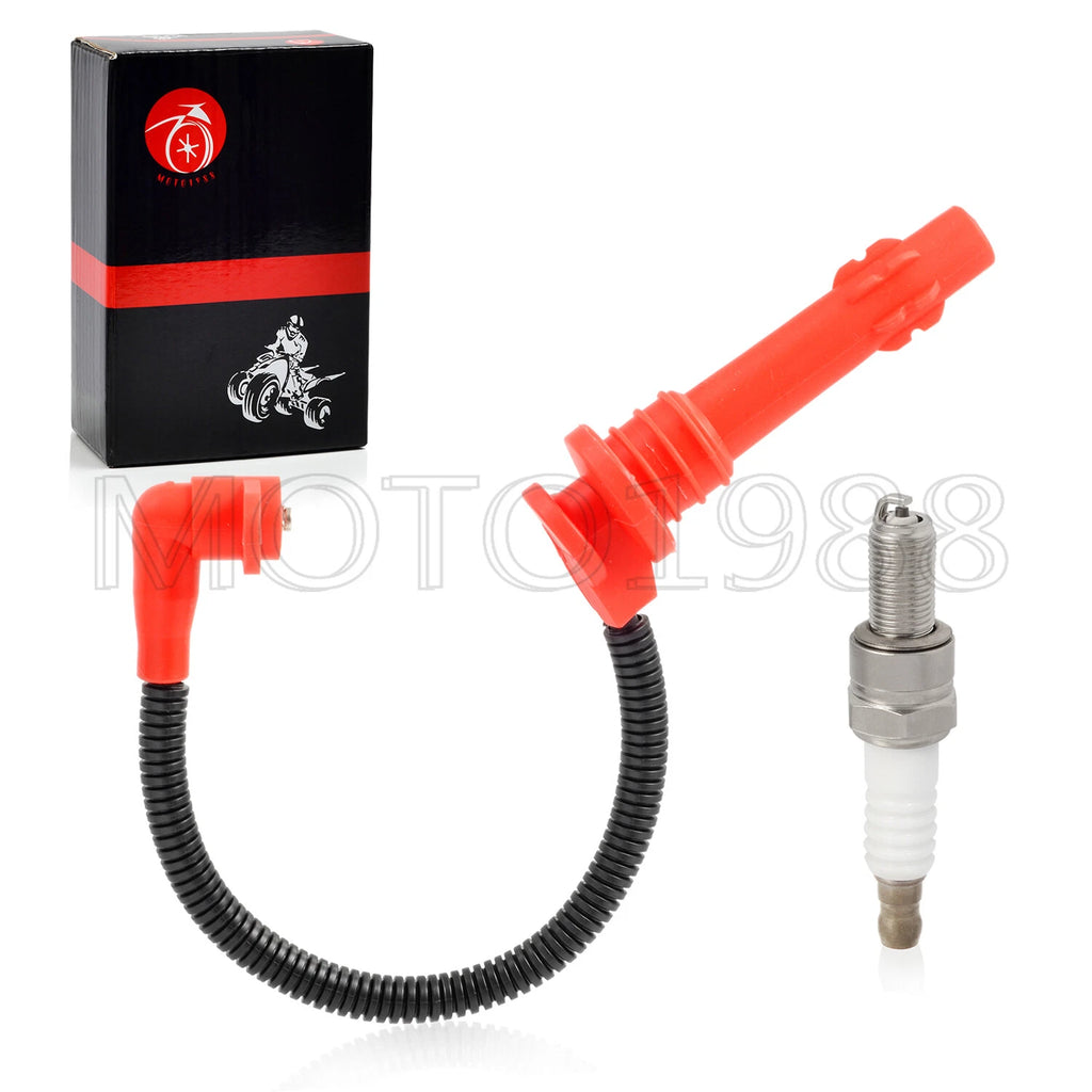 Ignition Coil Cap with Wire and Spark Plug for Polaris Sportsman 570 (2014–2023)