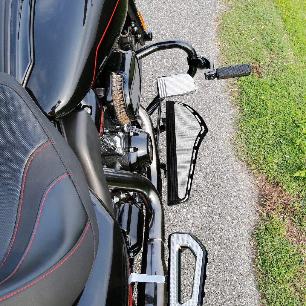 Driver Footboard for Harley Touring Glide (2000–Up) & Softail (2000–2017)