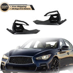 Set of 2 Bumper Fog Light Cover Bezels for Infiniti Q50 Sport (2018–2020)