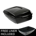 Backrest Pad Rack Speakers for Harley Touring Glide (2014–2025)
