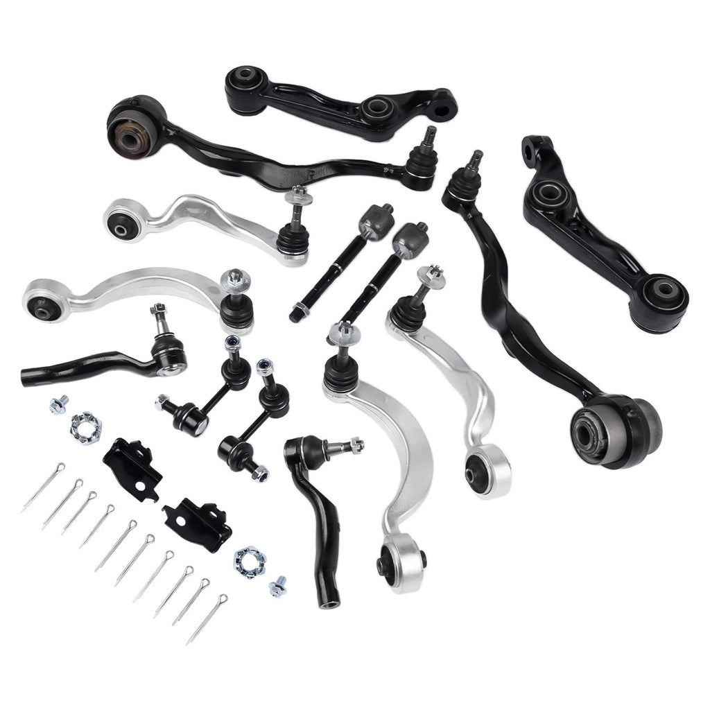 14X Control Arms & Tie Rod Kit for Lexus LS460 LS600H (2007–2017)