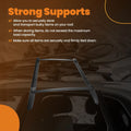 Roof Rack Side Rails Bars Kit Aluminum for Toyota Tacoma (2005–2023)