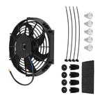 10" Electric Push-Pull Cooling Fan for Universal 12V (800–CFM, 80W) (2010–2025)