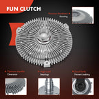 Radiator Fan Clutch for BMW E39 M5 E52 Z8 (2000-2003)