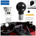Universal Gear Shift Knob with Button for Automatic Manual Cars