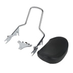 Detachable Sissy Bar Backrest Stealth Luggage Rack for Harley Touring