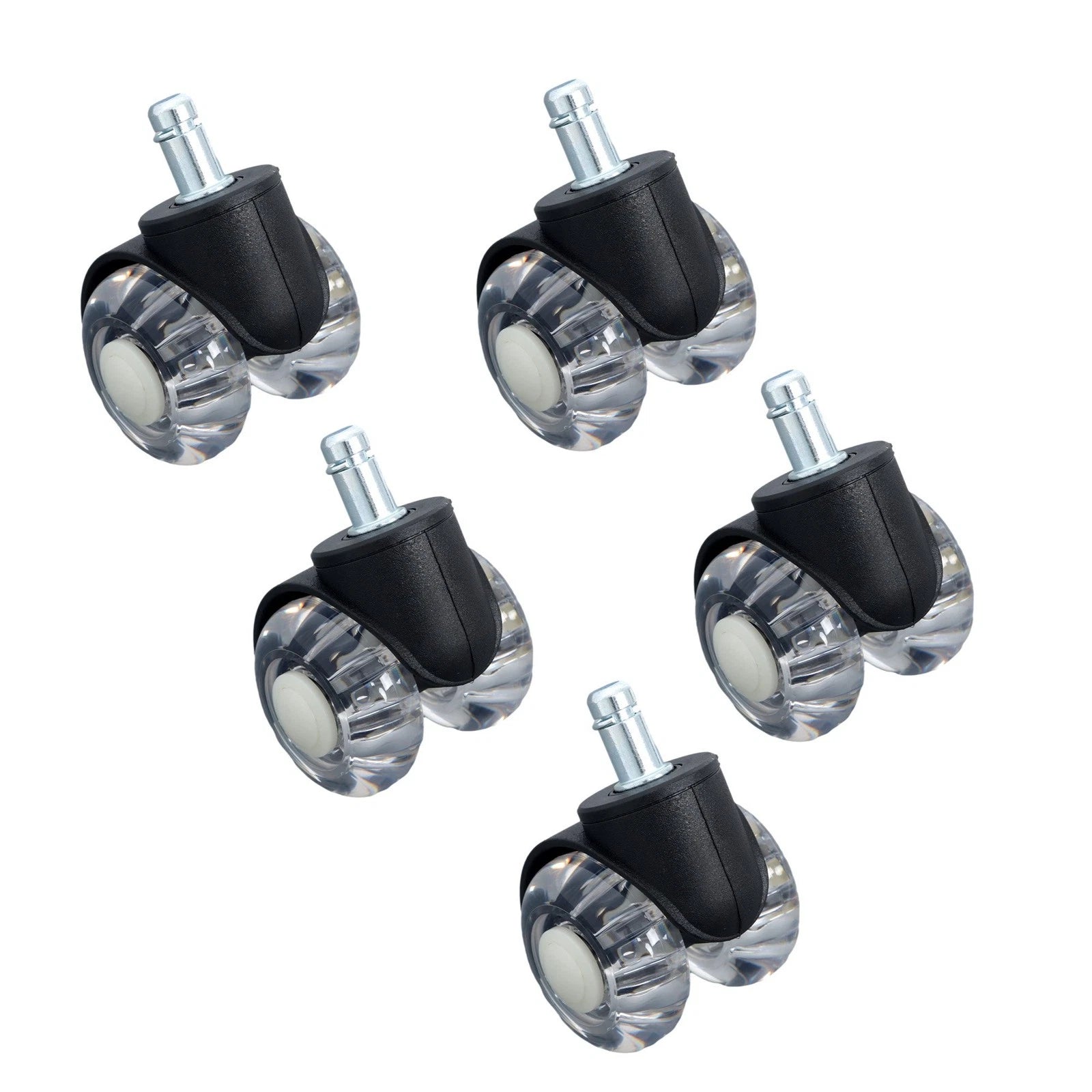 Set of 5 Heavy Duty 2" Swivel Wheels for Office Chair
