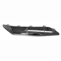 Replacement Chrome Plastic Passenger Side Front Bumper Cover Upper Molding