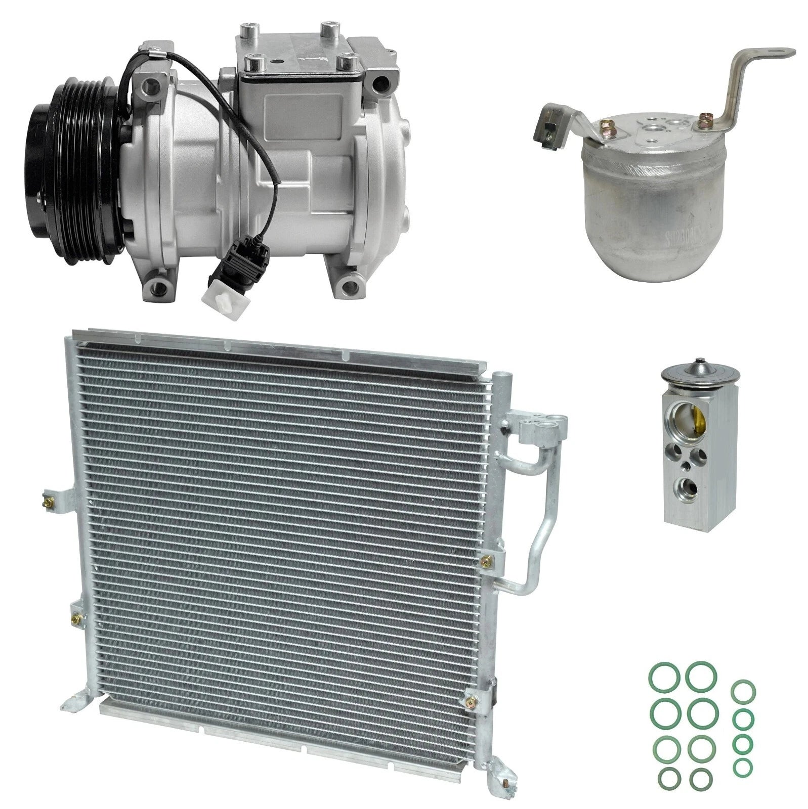 AC Compressor Kit With Condenser for BMW 325i 2.5L (1994-1994)