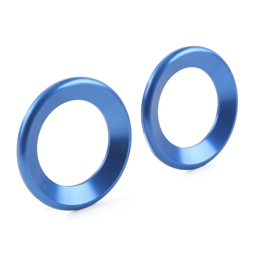 A Pillar Horn Ring Cover for Honda Civic (2016–2021) 2 Pcs Blue