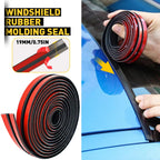 Set of 4 Windshield Rubber Molding Seal Trim for Universal Fit