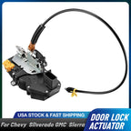 Door Lock Latch Actuator & Cable LH for Chevy Silverado (2010–2014)