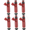 Set of 6 Fuel Injectors for Mitsubishi Montero (2001–2002)