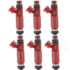 Set of 6 Fuel Injectors for Mitsubishi Montero (2001–2002)