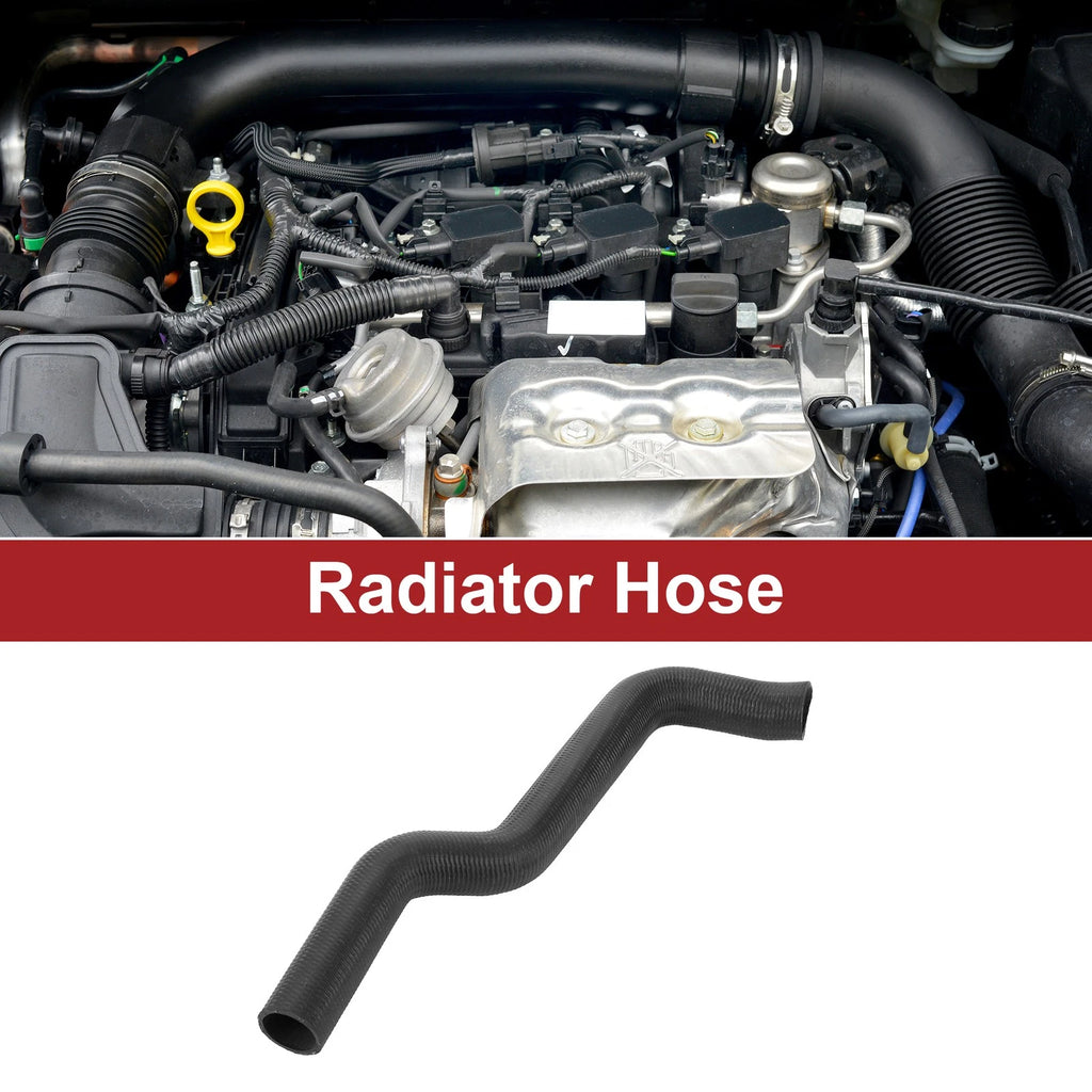 Radiator Hose for Toyota Tacoma 2.7L (2005–2015) No. 16571-75233 Rubber Black