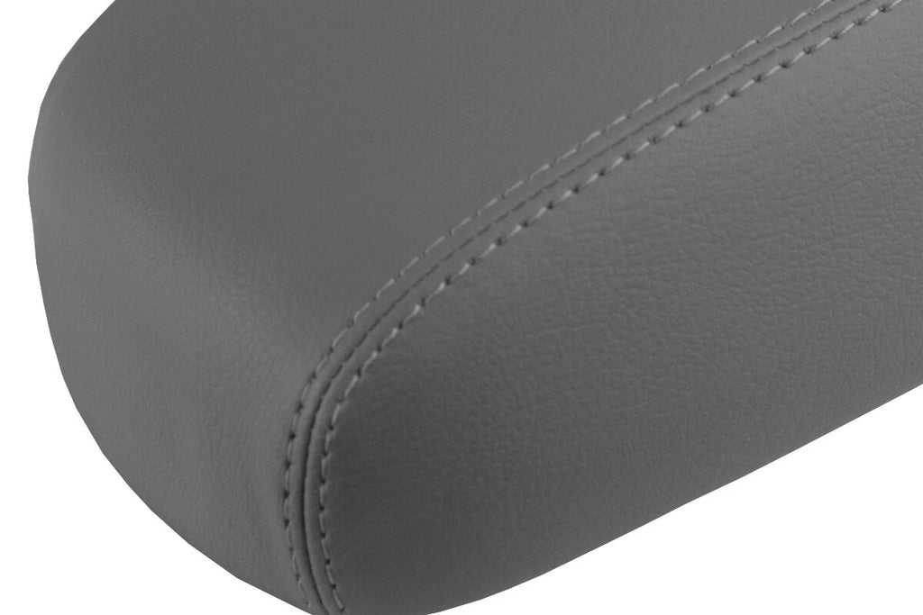 Console Lid Pull Over Cover Leather for Kia Optima (2004–2008) Gray