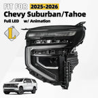 LED Headlight for Chevy Suburban/Tahoe (2025–2026) Driver Side
