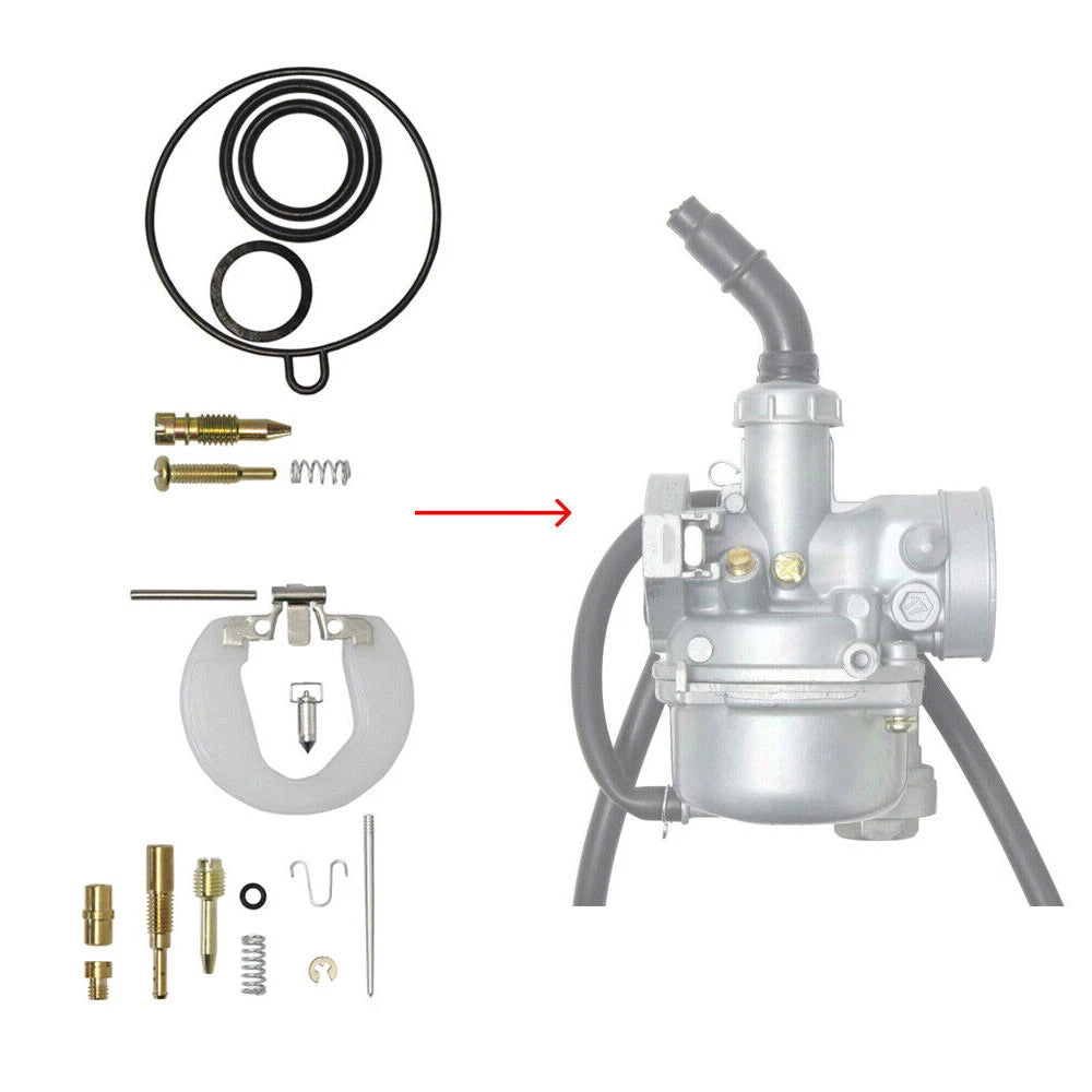 2X PZ19 19mm Carburetor Repair Kit for Honda Wave 100, Dream C100 (–)