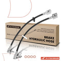 2X Rear Outer Brake Hydraulic Hose for Ford F-150 (2010)