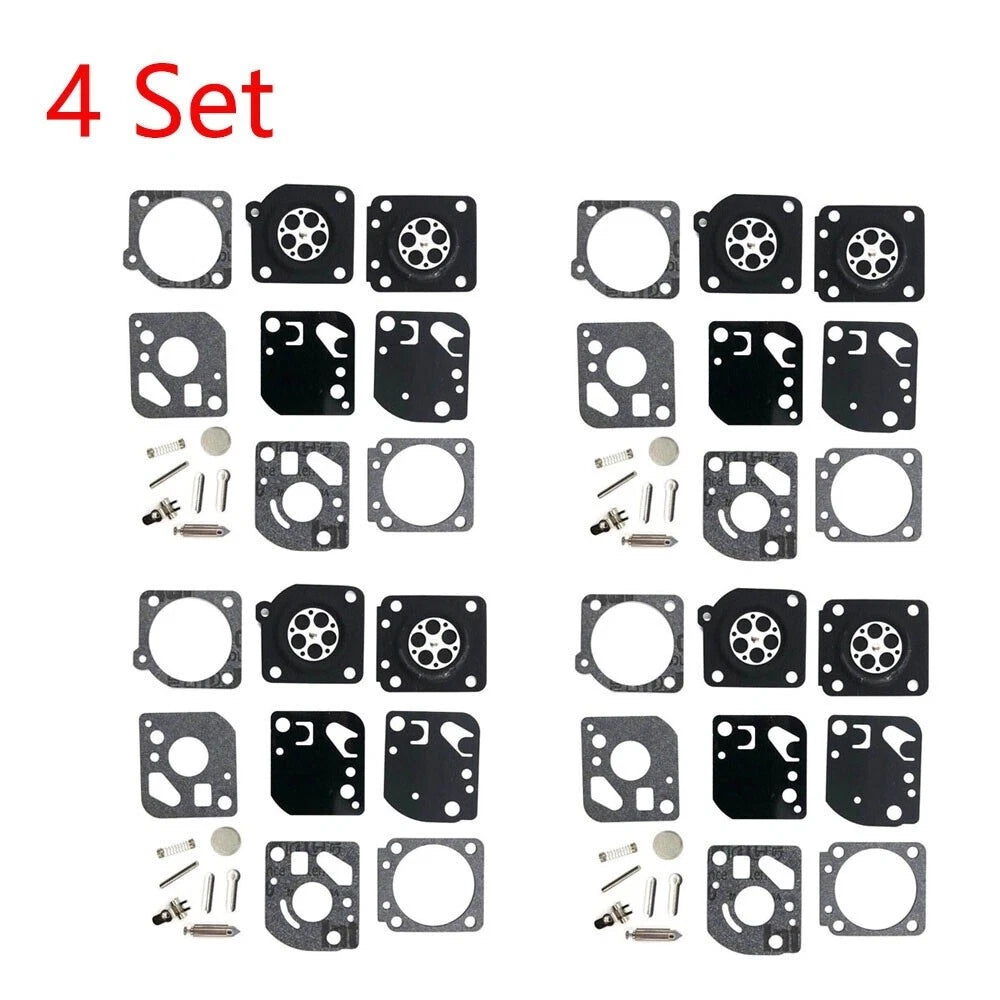 Set of 4 Carburetor Diaphragm Kit for ZAMA RB29 RB-29 C1U (26cc 30cc)