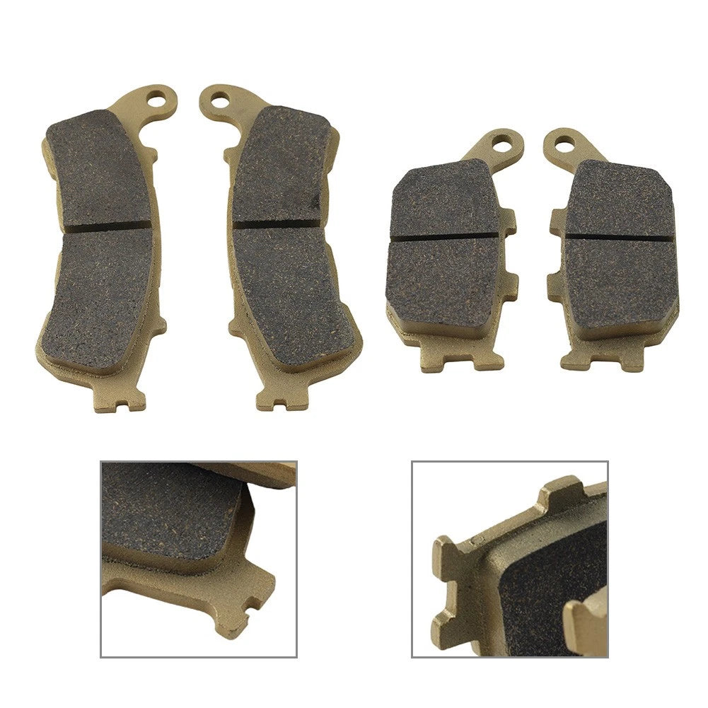 Front Rear Brake Disc Pads for Honda NC700 CBF500 ABS VT1300 (2012–2016)