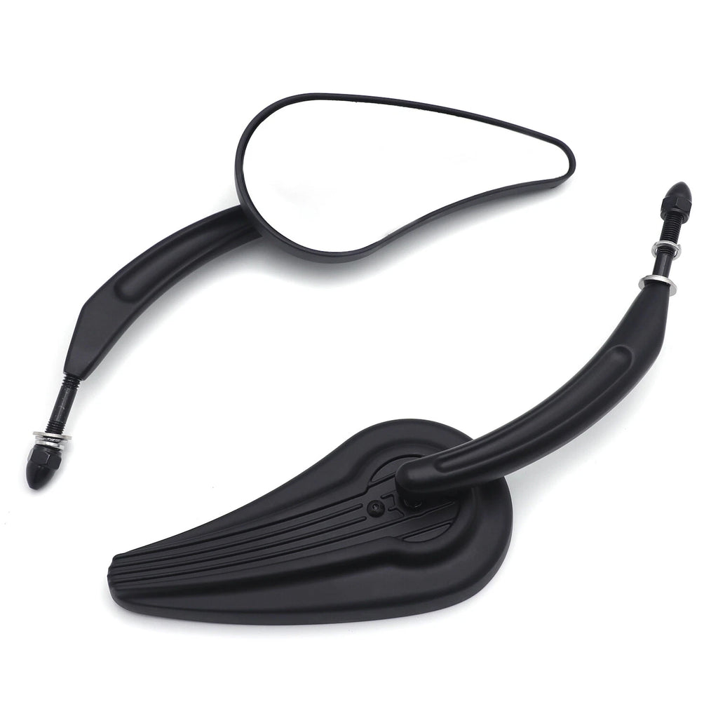 Tailfin Mirrors for Harley Sportster 883 XLH (Custom Aluminum)