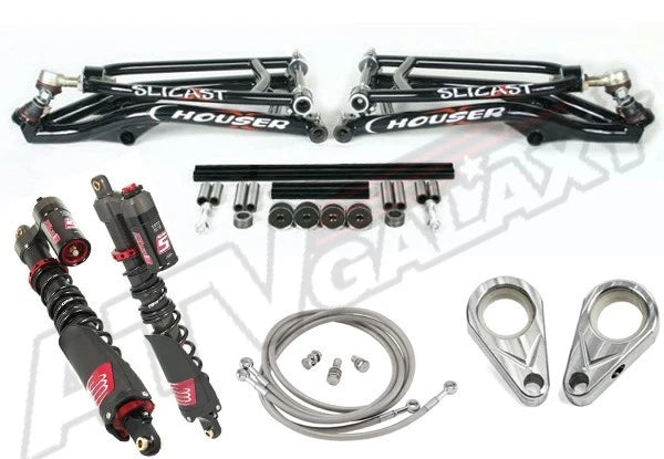 Houser A-arms Elka Shocks Stage 5 Suspension Kit for Honda 450R 450ER (2006–2009)