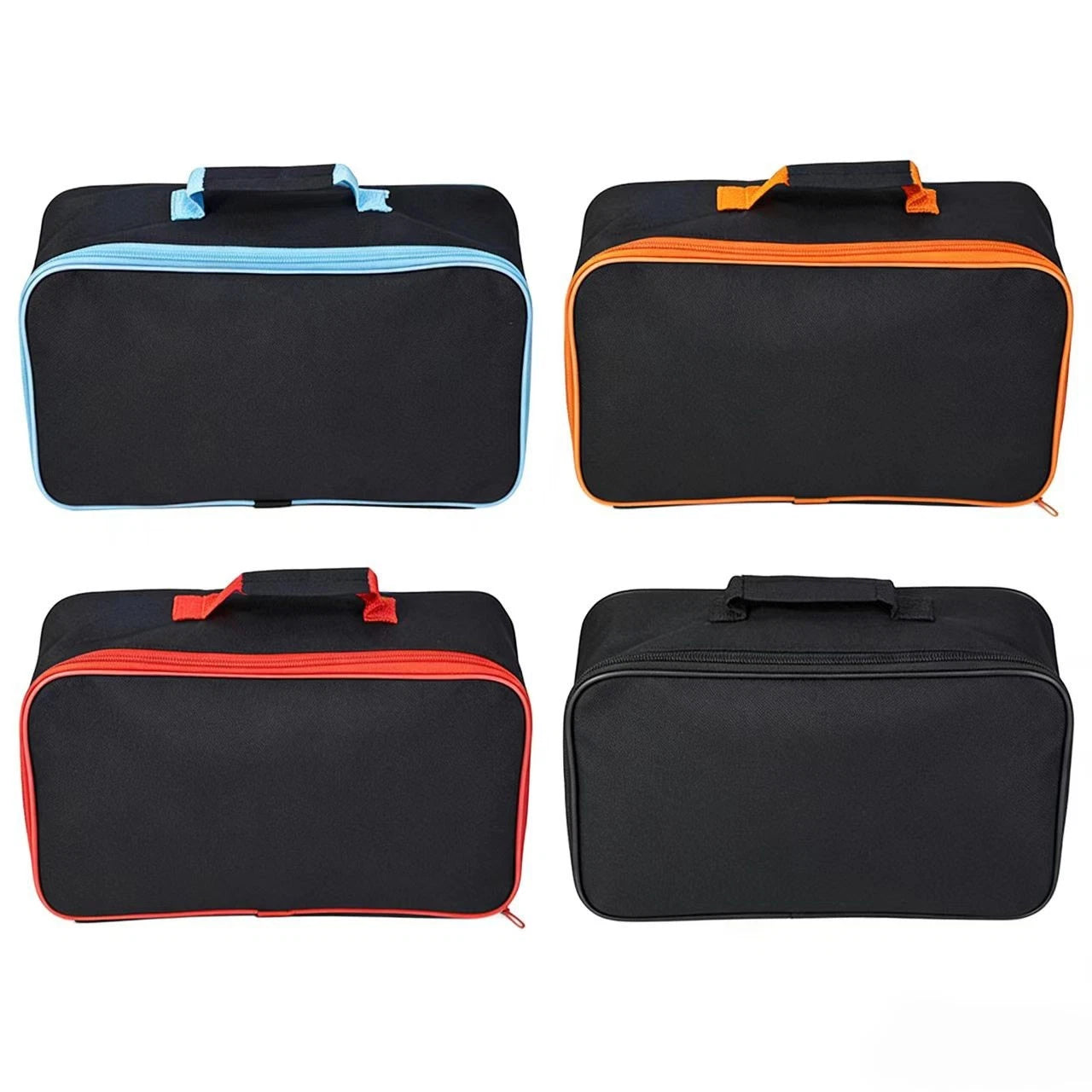 Chain Closure Storage Pouch for Vacuum Cleaner Tools (430x90x130mm) Black