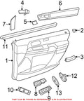 Front Passenger Right Door Window Switch for Dodge (68298088AA)
