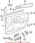 Front Passenger Right Door Window Switch for Dodge (68298088AA)