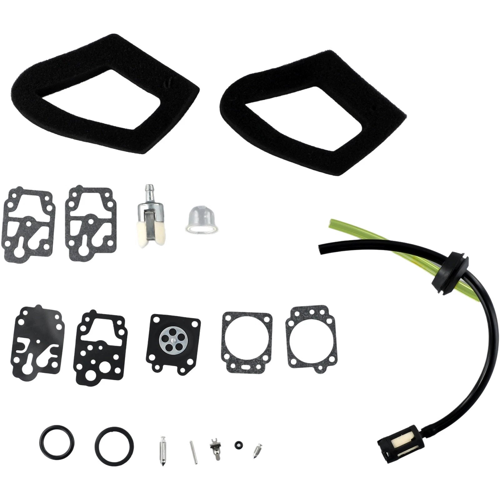 Carburetor Repair Fuel Line Kit for Honda GX35 GX25 HHB25 HHH25 K20-WY